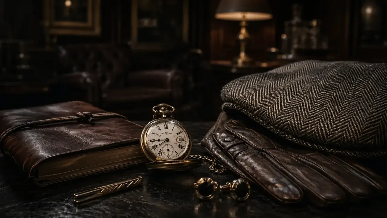 Gatsby-keps, fickur, läderhandskar och klassiska accessoarer i Zavalls gentlemen’s store