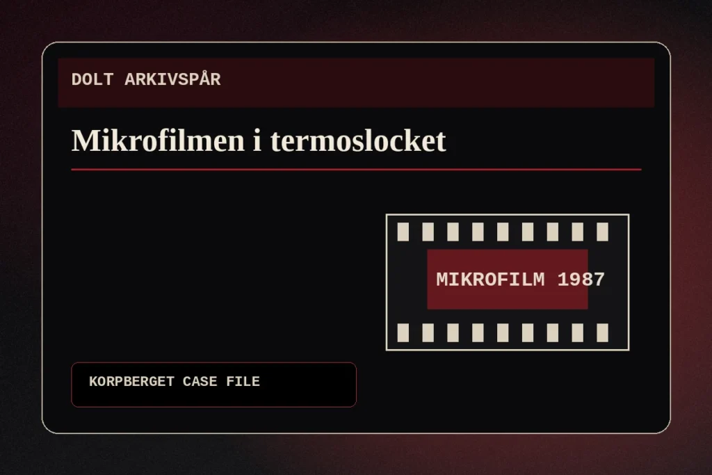 Mikrofilmen i termoslocket