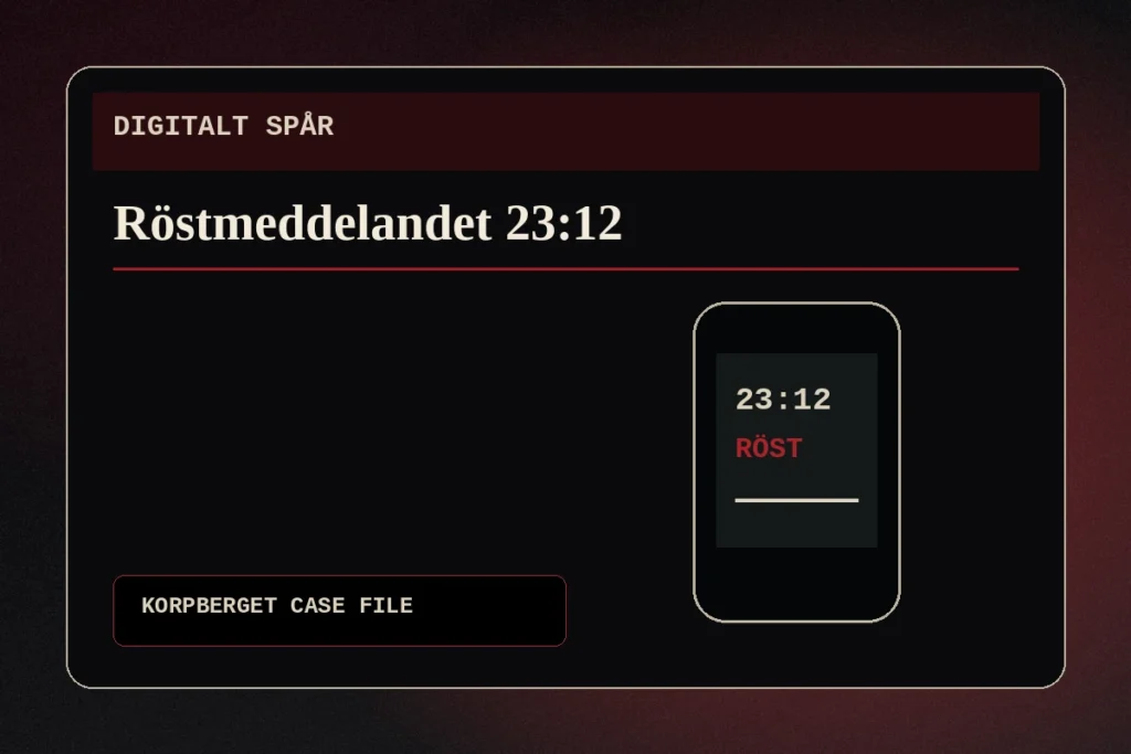 Röstmeddelandet 23:12