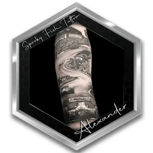 Alexander — Spooky Fish Tattoo